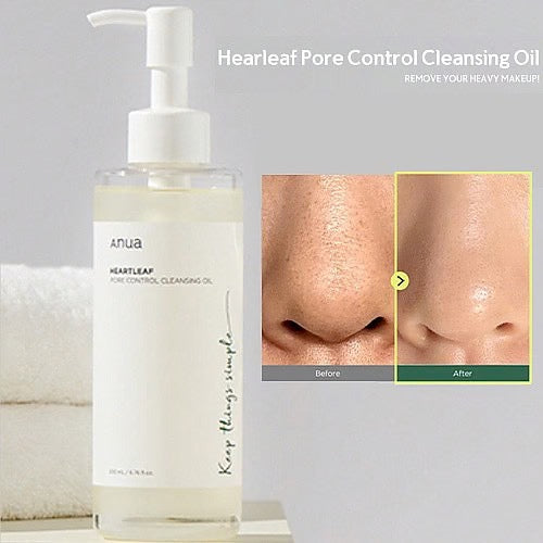 ANUA HEATLEAF PORE CONTROL CLEANSING OIL 200ML