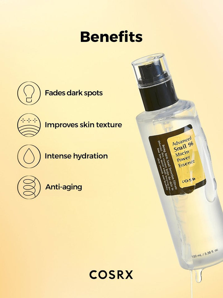 Advanced Snail 96 Mucin Power Essence - HermosoaeCosrx